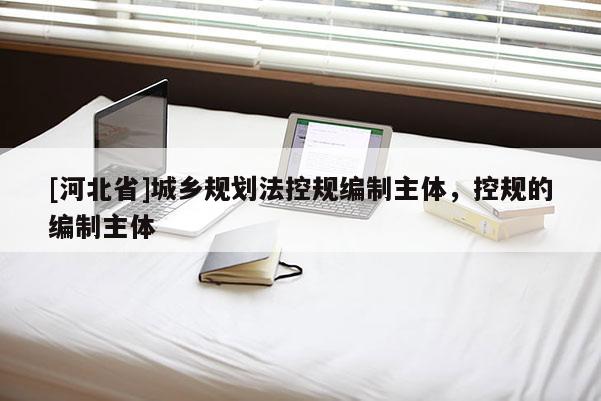 [河北省]城鄉(xiāng)規(guī)劃法控規(guī)編制主體，控規(guī)的編制主體