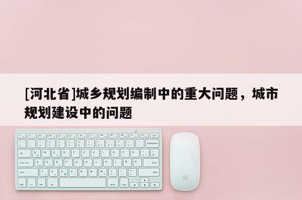 [河北省]城鄉(xiāng)規(guī)劃編制中的重大問(wèn)題，城市規(guī)劃建設(shè)中的問(wèn)題