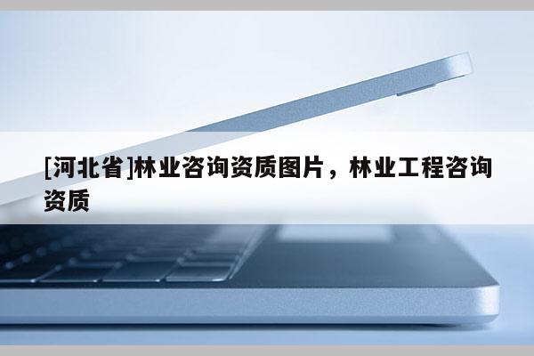 [河北省]林業(yè)咨詢(xún)資質(zhì)圖片，林業(yè)工程咨詢(xún)資質(zhì)
