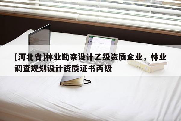 [河北省]林業勘察設計乙級資質企業，林業調查規劃設計資質證書丙級