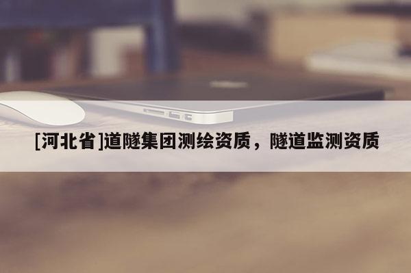 [河北省]道隧集團測繪資質，隧道監測資質