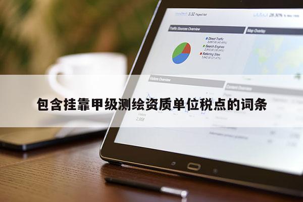 包含掛靠甲級測繪資質單位稅點的詞條