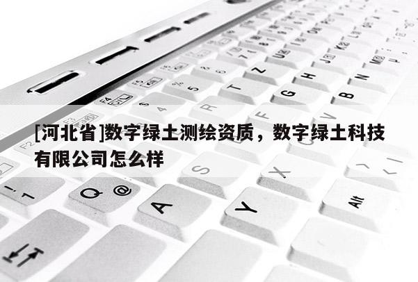 [河北省]數字綠土測繪資質，數字綠土科技有限公司怎么樣