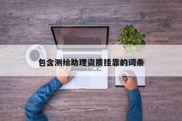 包含測繪助理資質掛靠的詞條