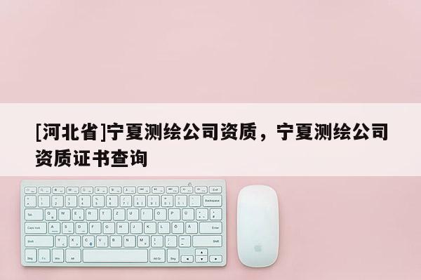 [河北省]寧夏測繪公司資質，寧夏測繪公司資質證書查詢