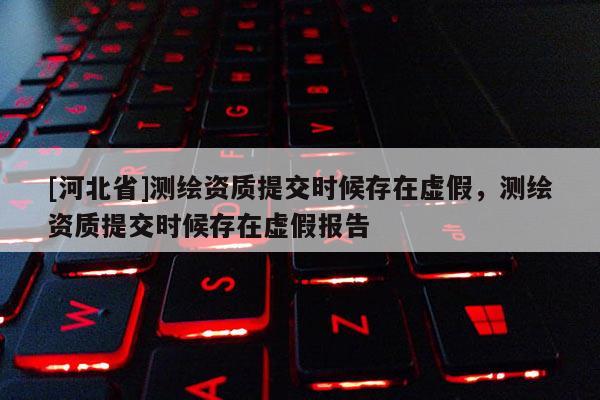 [河北省]測繪資質提交時候存在虛假，測繪資質提交時候存在虛假報告