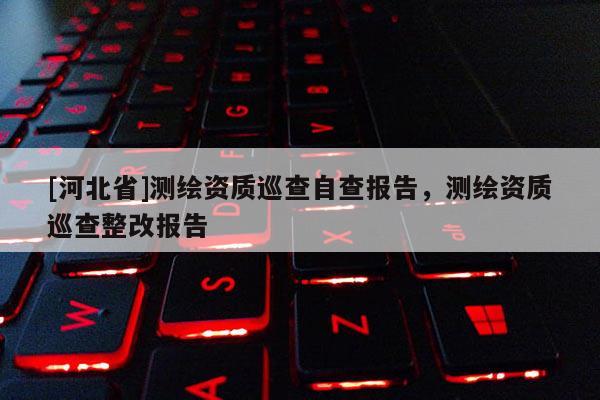 [河北省]測繪資質巡查自查報告，測繪資質巡查整改報告