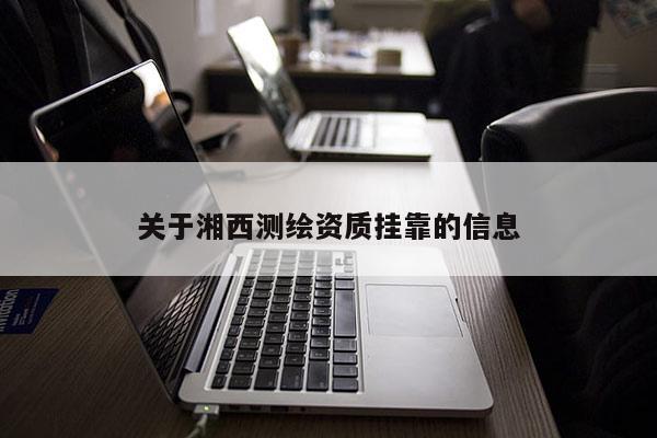關(guān)于湘西測(cè)繪資質(zhì)掛靠的信息