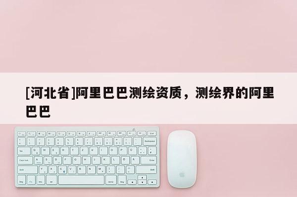 [河北省]阿里巴巴測繪資質，測繪界的阿里巴巴